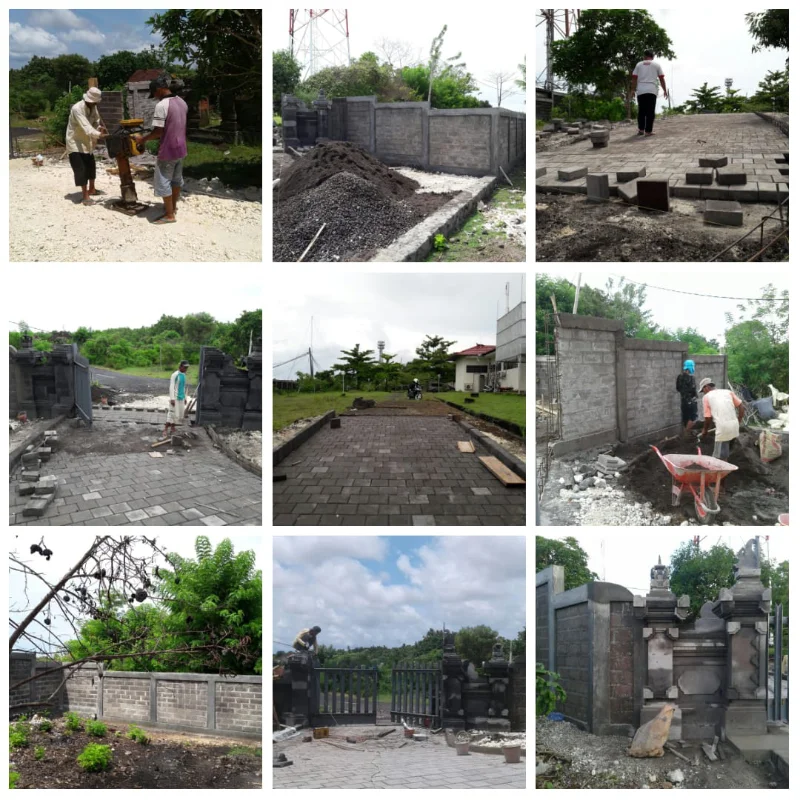 Proyek Paving, Pagar, dan Gerbang