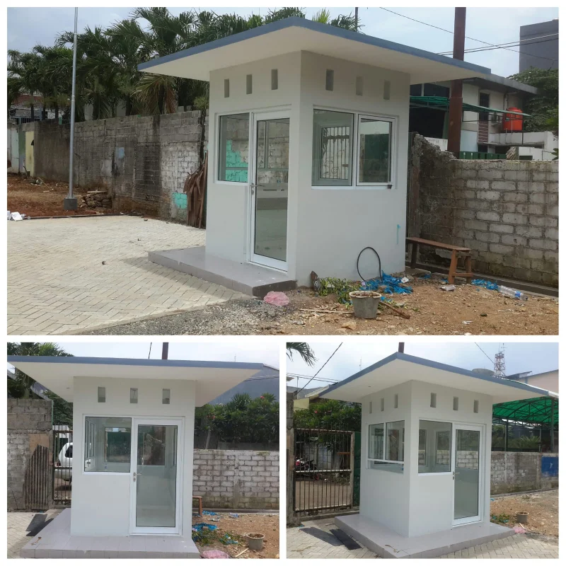 Proyek Pembuatan Pos Satpam